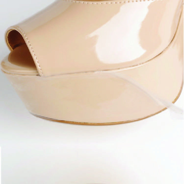 Clear Platform and Wedge Toe Protector - Shoetsy®