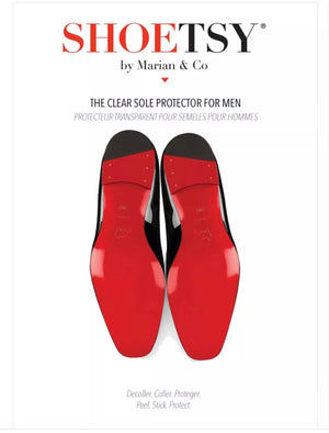 Men's Crystal Clear Sole Protector